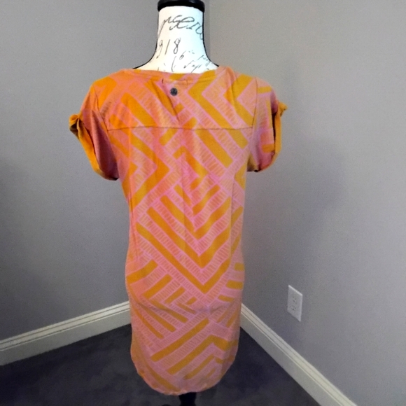 NWT Prana Bon Vivante Curry Wander Print Dress - S - Picture 9 of 15